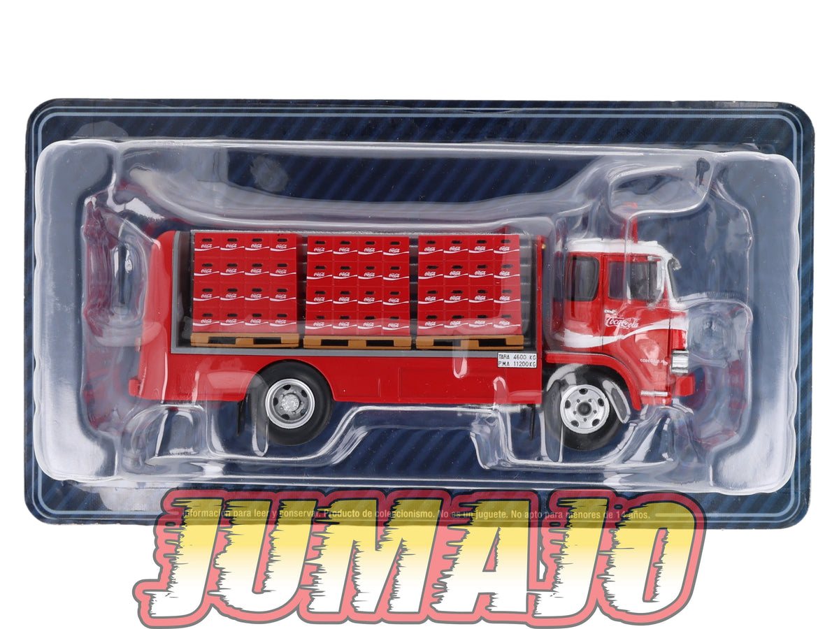 CB82 Camions et autobus 1/43 SALVAT : Ebro D550 1970 Coca-Cola