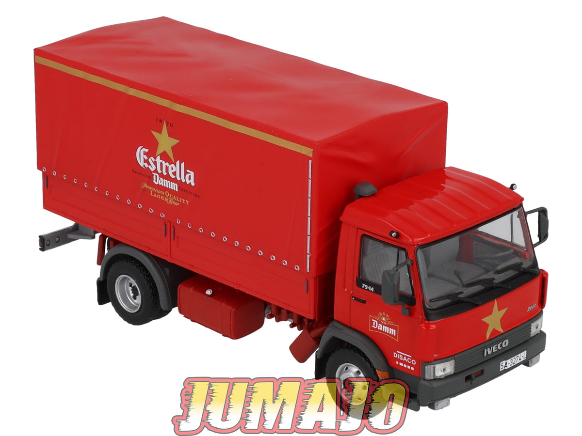 CB92 Camions et autobus 1/43 SALVAT : Iveco Turbo Zeta 79.74 1980 Estrella Damm