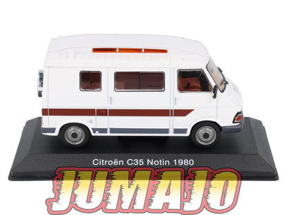 CC12 1/43 Camping Cars HACHETTE : CITROEN C35 Notin 1980