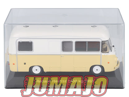 CC14 1/43 Camping Cars HACHETTE : RENAULT Heuliez 1400 kg 1953