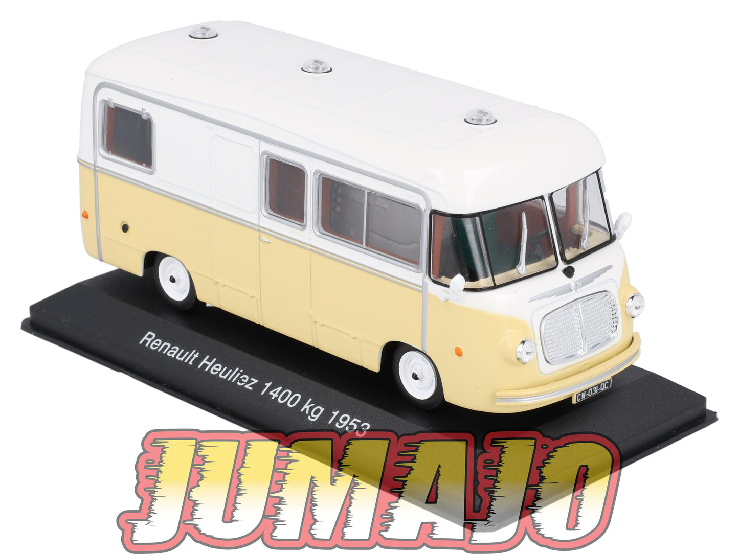 CC14 1/43 Camping Cars HACHETTE : RENAULT Heuliez 1400 kg 1953