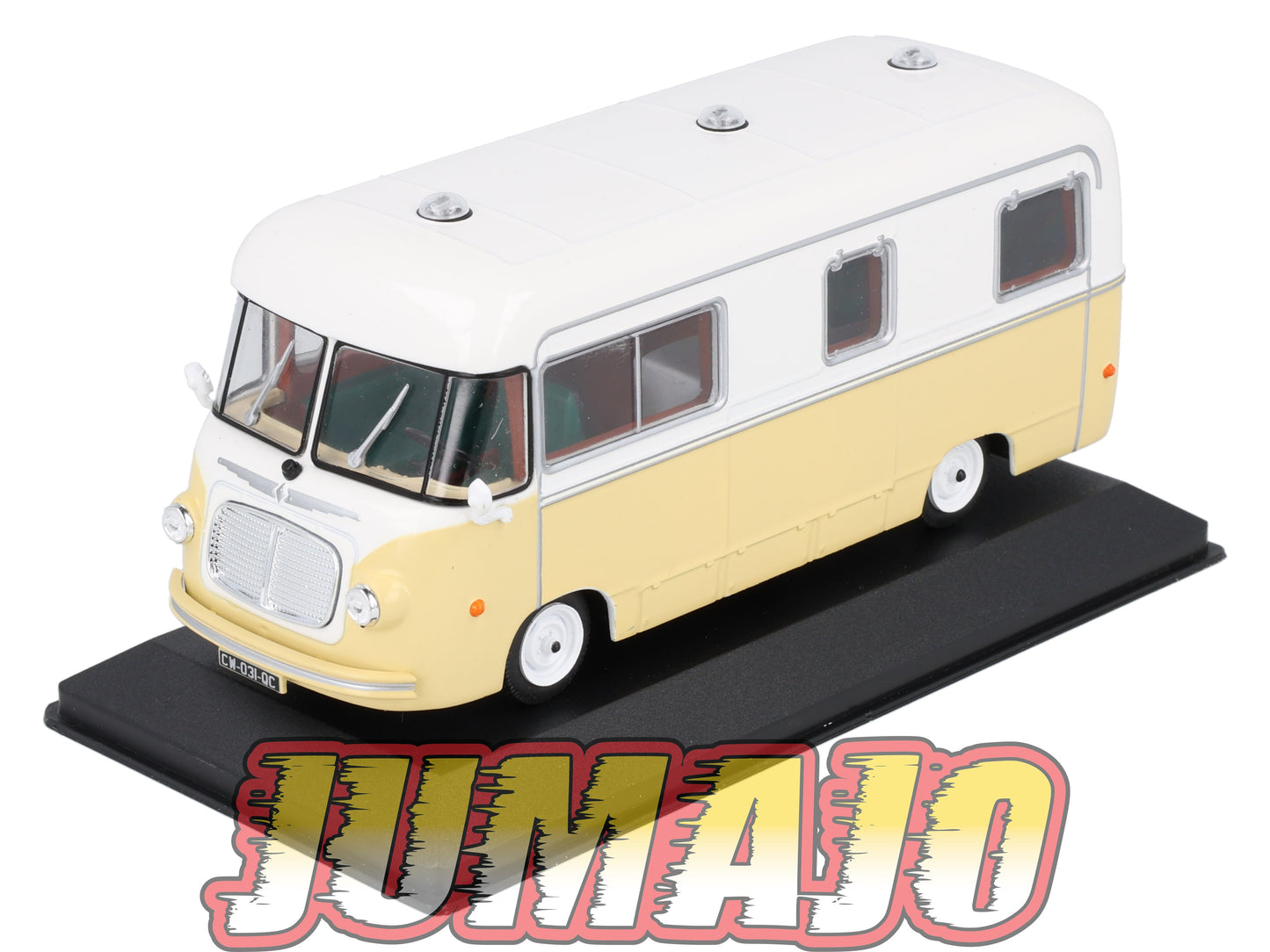 CC14 1/43 Camping Cars HACHETTE : RENAULT Heuliez 1400 kg 1953