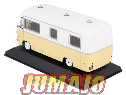 CC14 1/43 Camping Cars HACHETTE : RENAULT Heuliez 1400 kg 1953