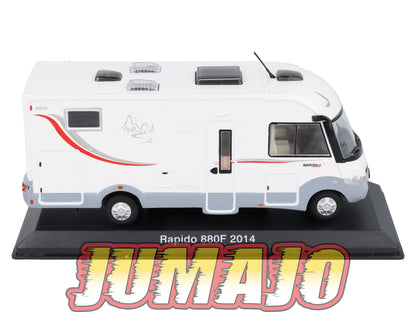 CC15 1/43 Camping Cars HACHETTE : Rapido 880F 2014