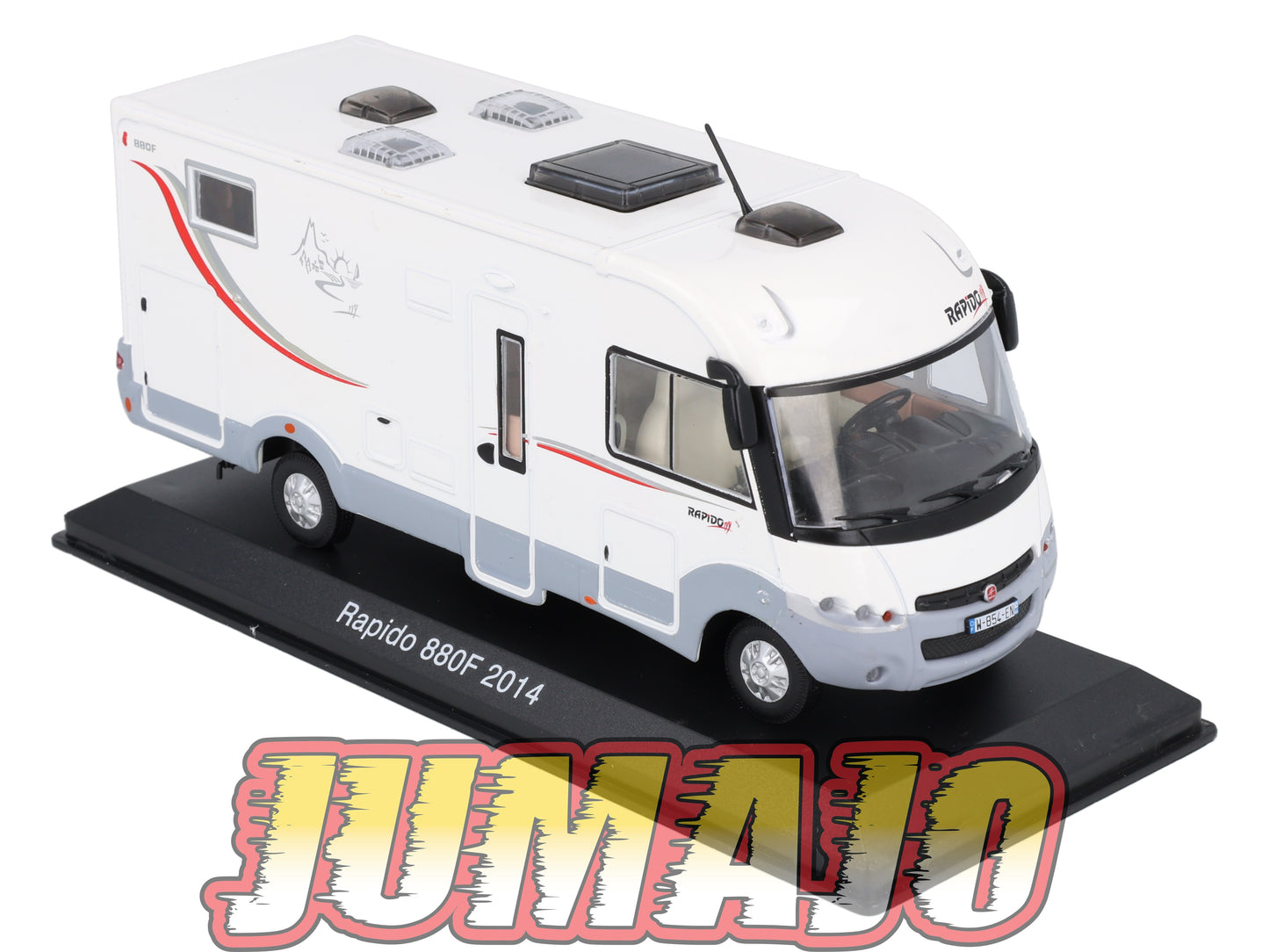 CC15 1/43 Camping Cars HACHETTE : Rapido 880F 2014