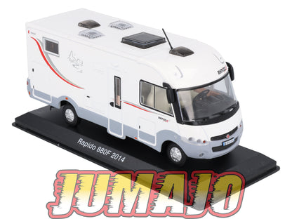 CC15 1/43 Camping Cars HACHETTE : Rapido 880F 2014