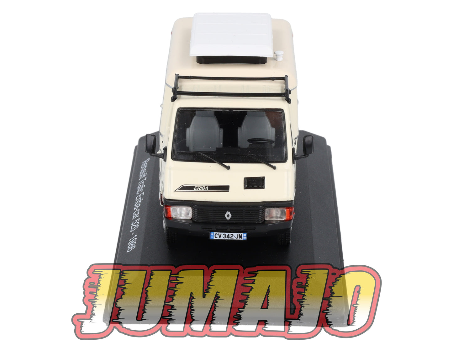 CC19 1/43 Camping Cars HACHETTE : RENAULT Trafic Eriba-car 520 1986