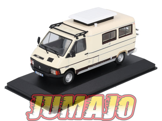 CC19 1/43 Camping Cars HACHETTE : RENAULT Trafic Eriba-car 520 1986