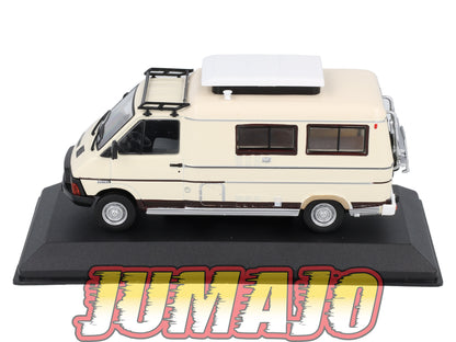 CC19 1/43 Camping Cars HACHETTE : RENAULT Trafic Eriba-car 520 1986