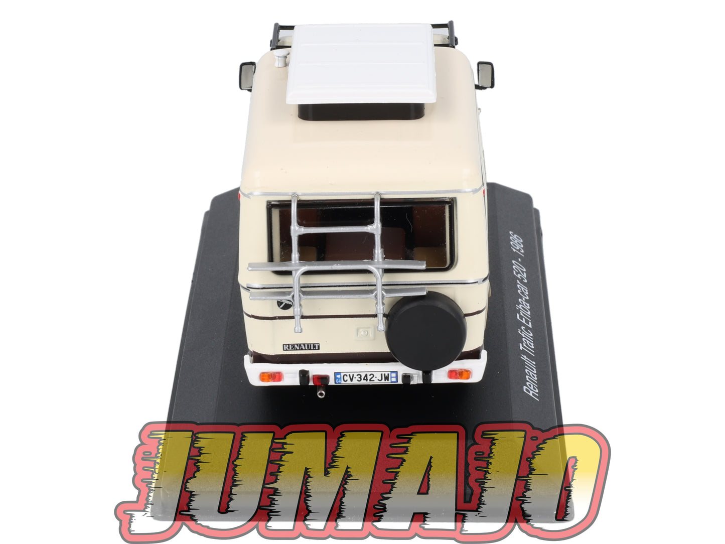 CC19 1/43 Camping Cars HACHETTE : RENAULT Trafic Eriba-car 520 1986