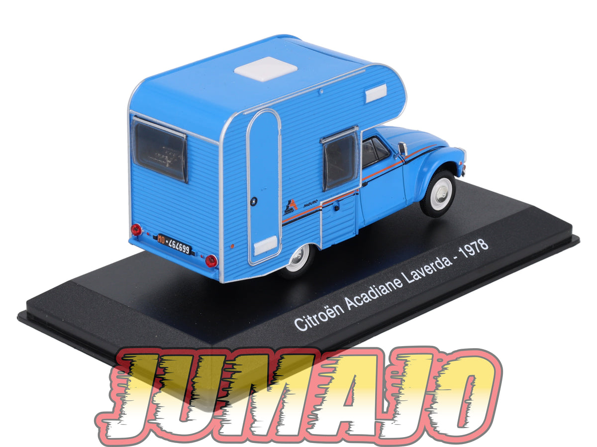 CC52 1/43 Camping Cars HACHETTE : CITROËN Acadiane Laverda 1978