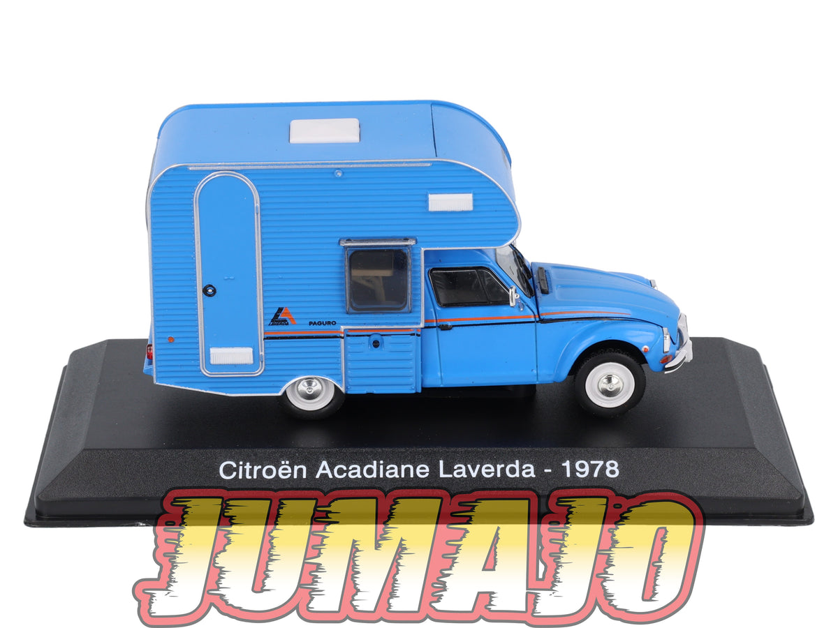 CC52 1/43 Camping Cars HACHETTE : CITROËN Acadiane Laverda 1978