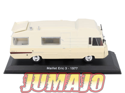 CC5 1/43 Camping Cars HACHETTE : Maillet Eric 1977