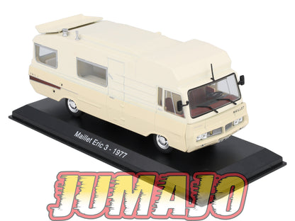 CC5 1/43 Camping Cars HACHETTE : Maillet Eric 1977