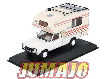 CC8 1/43 Camping Cars HACHETTE : PEUGEOT 504 Dangel Azur 1983