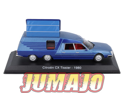 CC9 1/43 Camping Cars HACHETTE : CITROEN CX Tissier 1980