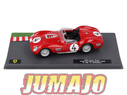 CF33 voiture 1/43 HACHETTES IXO FERRARI sport : 250 Testa Rossa 1959 #4 P Hill