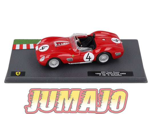 CF33 voiture 1/43 HACHETTES IXO FERRARI sport : 250 Testa Rossa 1959 #4 P Hill
