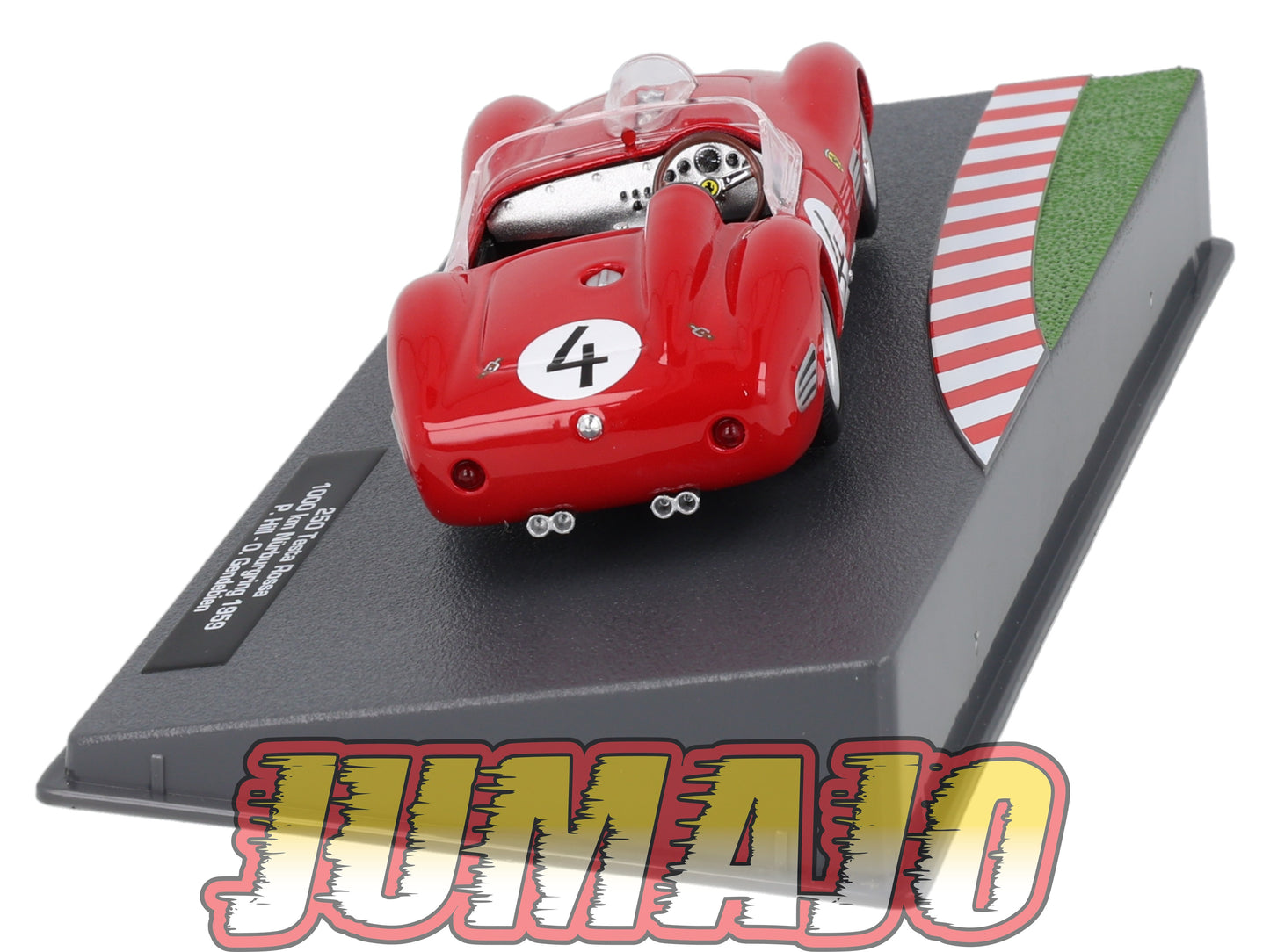 CF33 voiture 1/43 HACHETTES IXO FERRARI sport : 250 Testa Rossa 1959 #4 P Hill