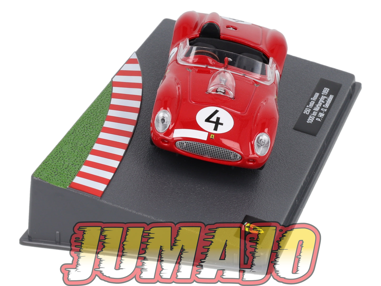 CF33 voiture 1/43 HACHETTES IXO FERRARI sport : 250 Testa Rossa 1959 #4 P Hill