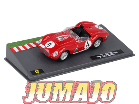 CF33 voiture 1/43 HACHETTES IXO FERRARI sport : 250 Testa Rossa 1959 #4 P Hill