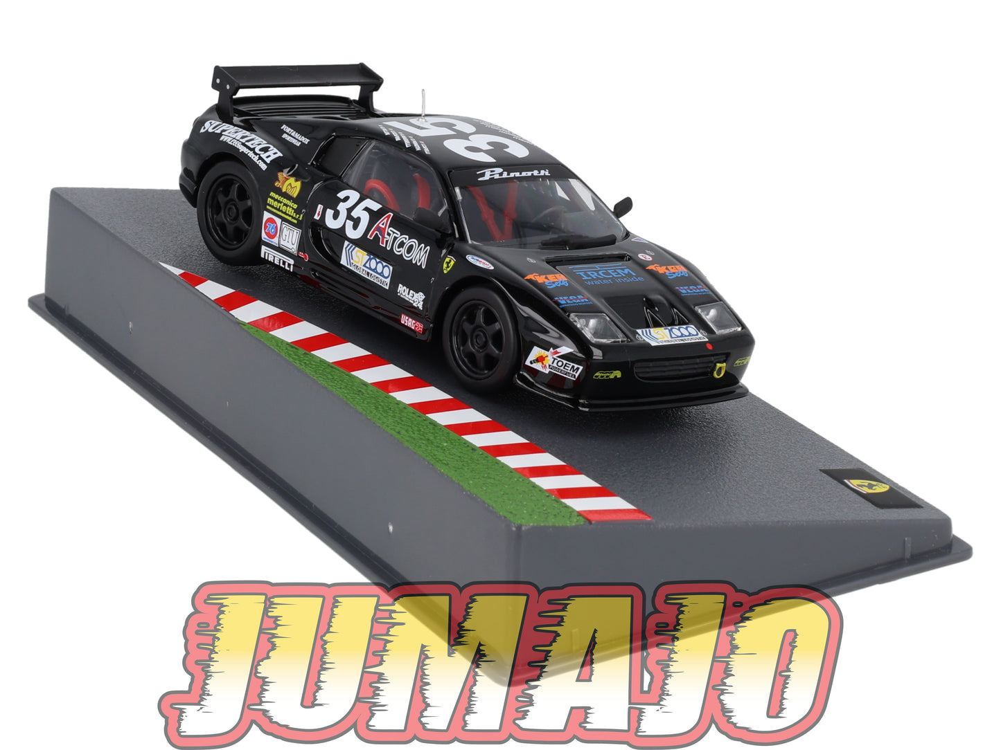 CF58 voiture 1/43 HACHETTES IXO FERRARI sport : F355 GT 2000 #35 I Capelli