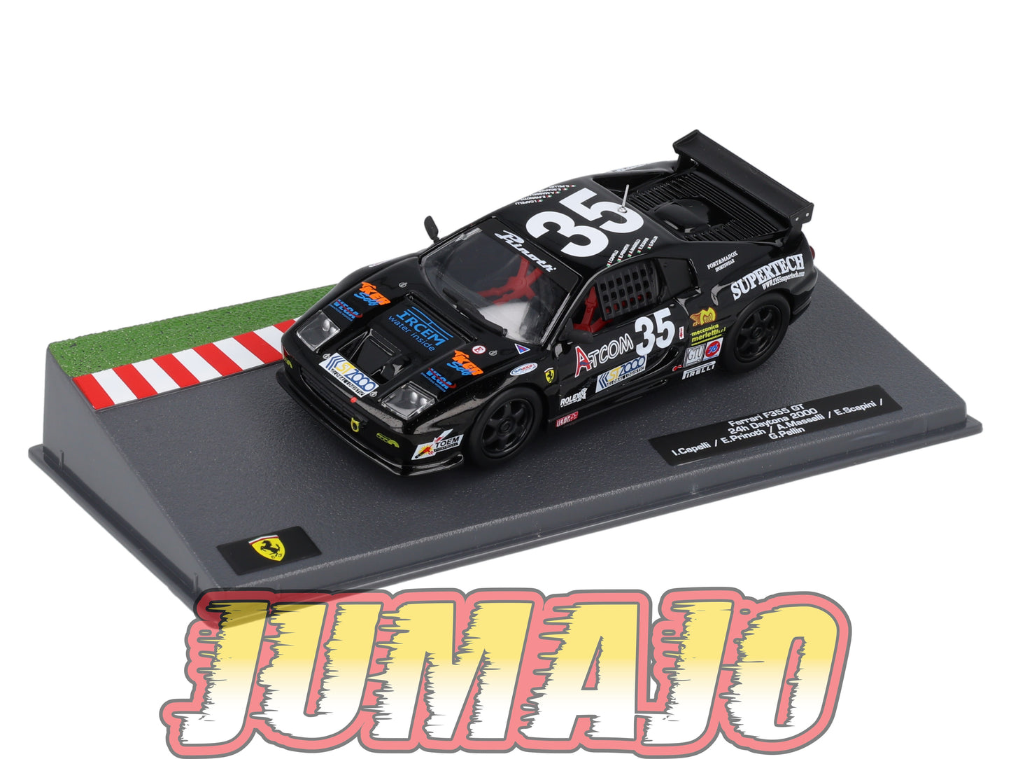 CF58 voiture 1/43 HACHETTES IXO FERRARI sport : F355 GT 2000 #35 I Capelli