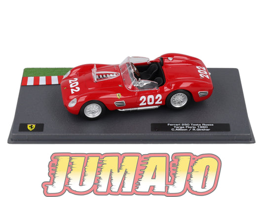 CF65 voiture 1/43 HACHETTES IXO FERRARI sport 250 Testa Rossa 1960 #202 C Allison
