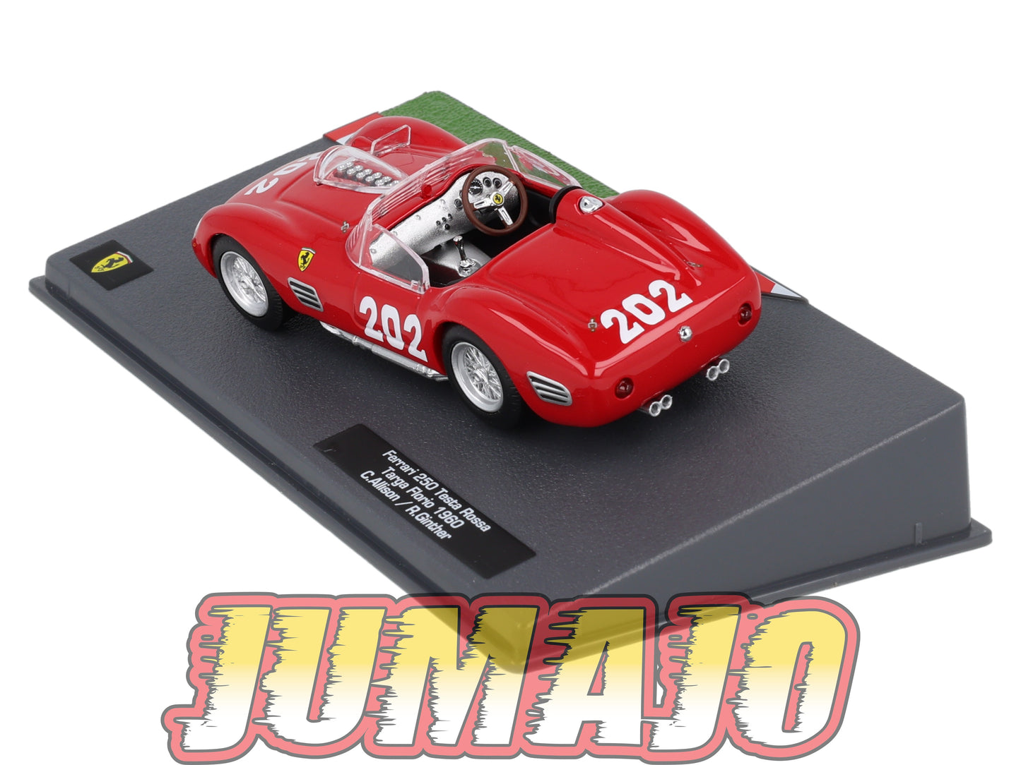 CF65 voiture 1/43 HACHETTES IXO FERRARI sport : 250 Testa Rossa 1960 #202 C Allison