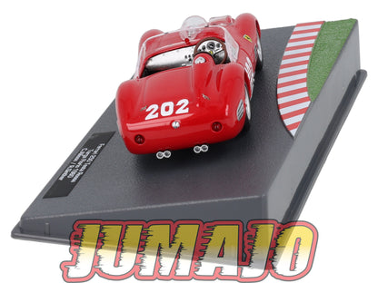 CF65 voiture 1/43 HACHETTES IXO FERRARI sport : 250 Testa Rossa 1960 #202 C Allison