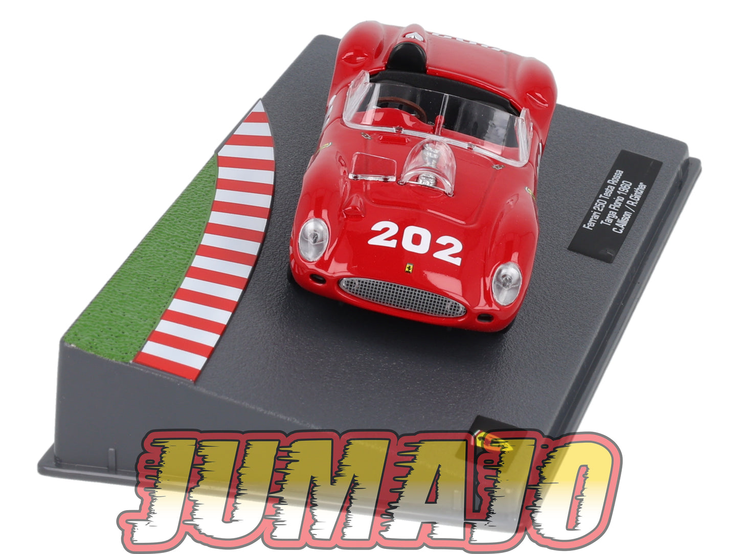 CF65 voiture 1/43 HACHETTES IXO FERRARI sport : 250 Testa Rossa 1960 #202 C Allison