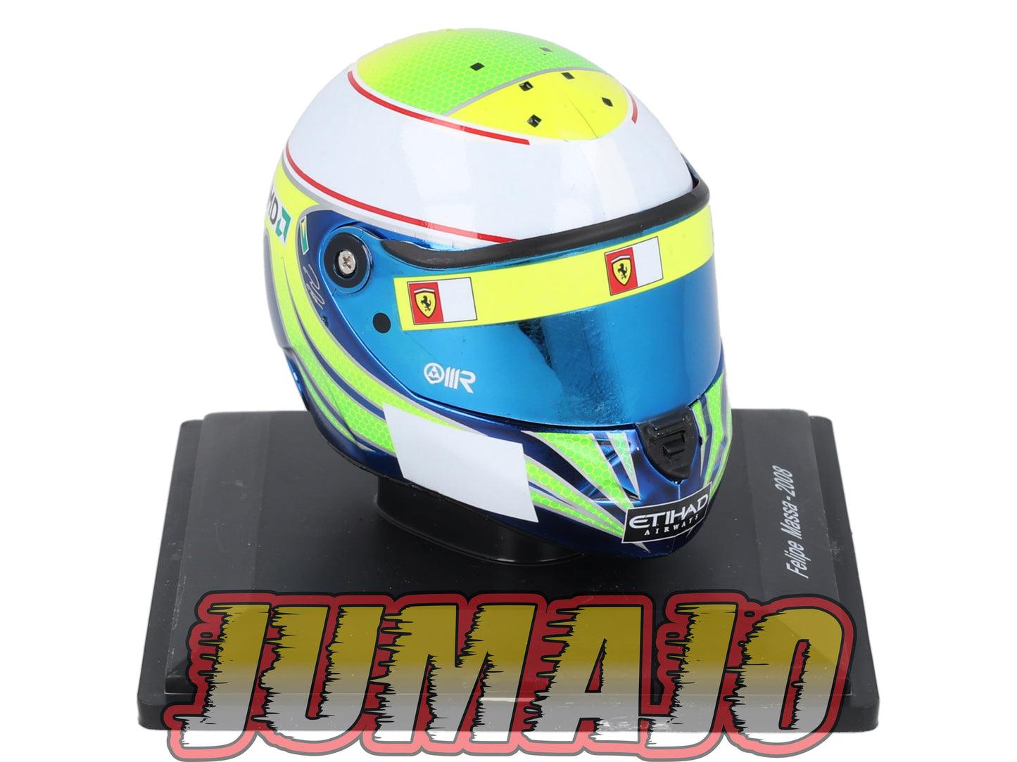 CFO12 Casque Formule 1 CENTAURIA 1/5 FERRARI : Felipe Massa 2008
