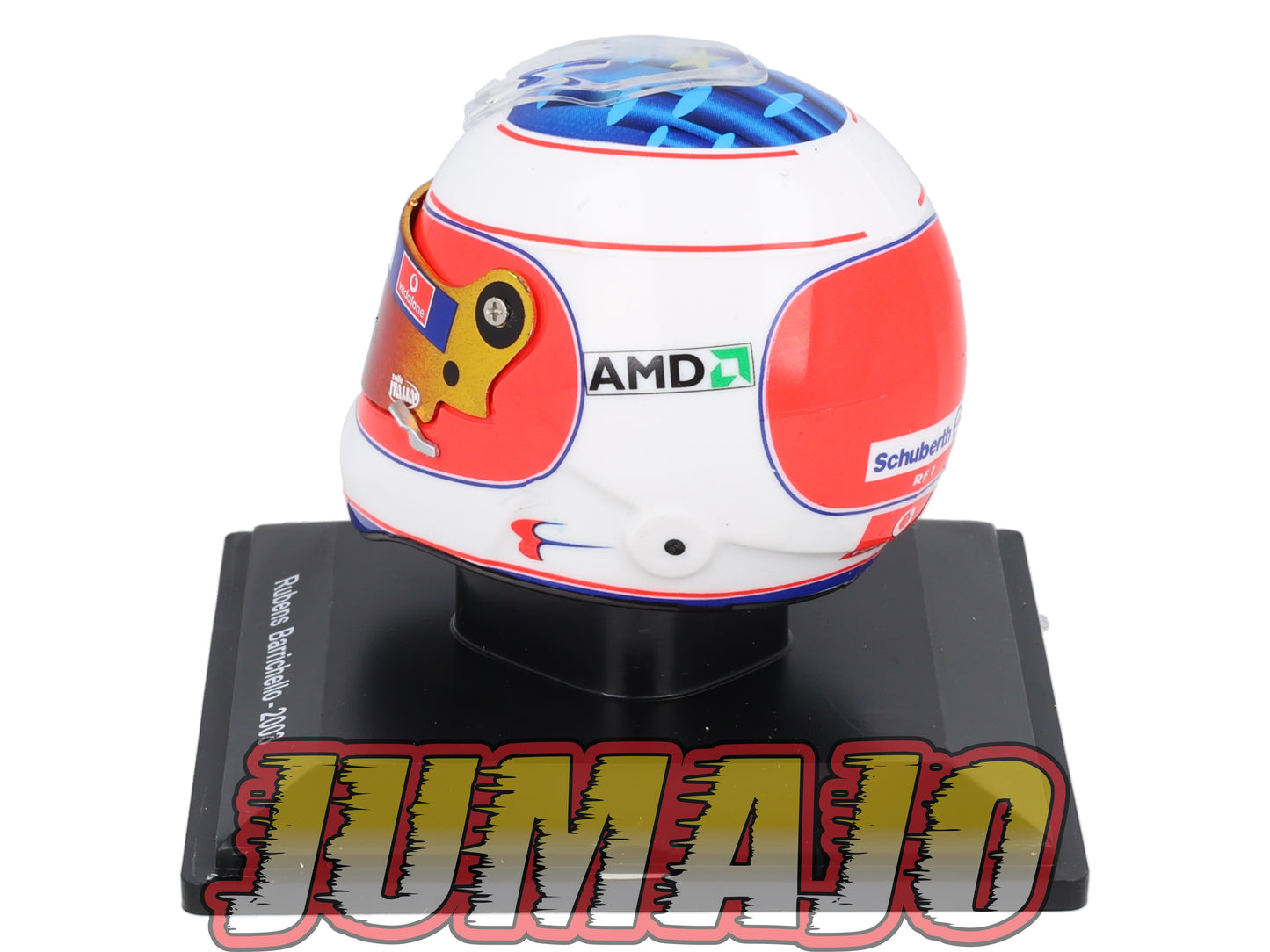 CFO15 Casque Formule 1 CENTAURIA 1/5 FERRARI : Rubens Barrichello 2003