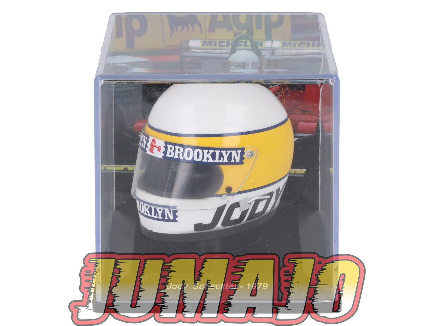 CFO19 Casque Formule 1 CENTAURIA 1/5 FERRARI : Jody Scheckter 1979