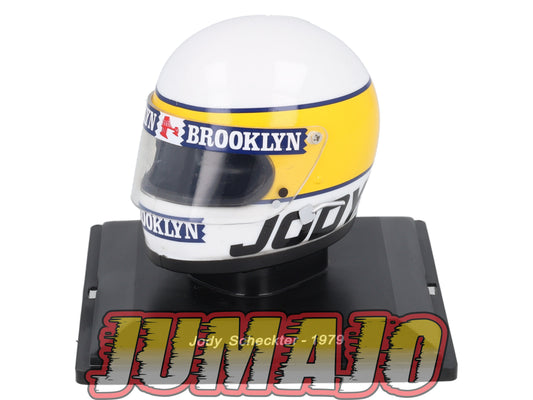 CFO19 Casque Formule 1 CENTAURIA 1/5 FERRARI : Jody Scheckter 1979