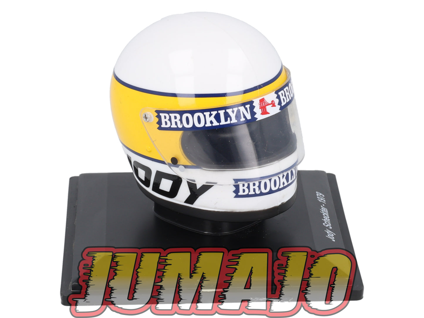 CFO19 Casque Formule 1 CENTAURIA 1/5 FERRARI : Jody Scheckter 1979