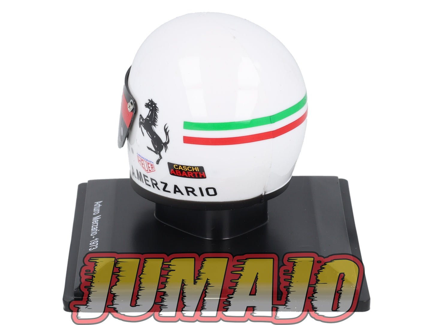 CFO21 Casque Formule 1 CENTAURIA 1/5 FERRARI : Arturo Merzario 1973