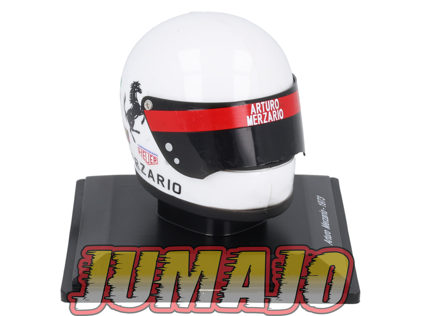 CFO21 Casque Formule 1 CENTAURIA 1/5 FERRARI : Arturo Merzario 1973