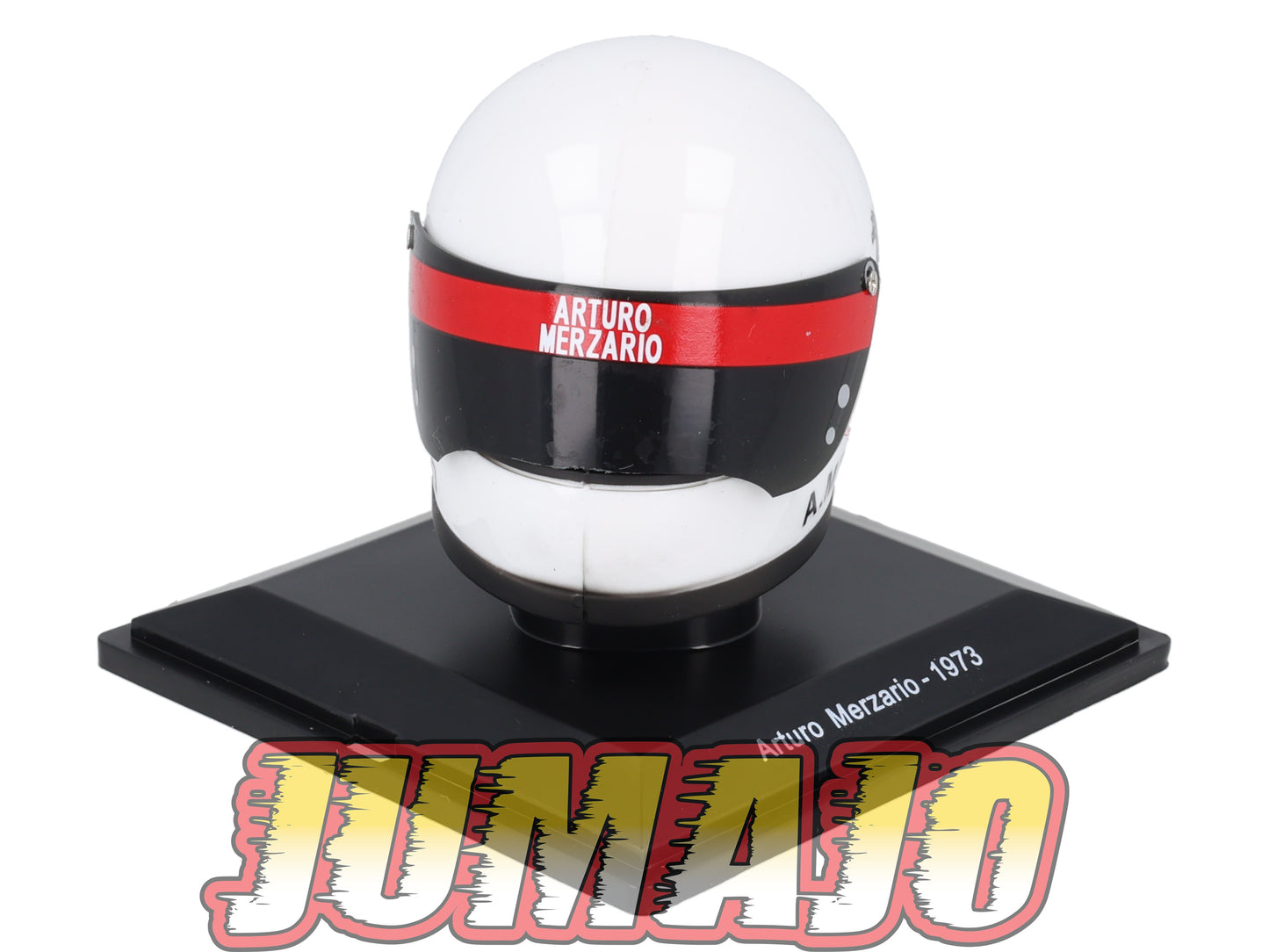 CFO21 Casque Formule 1 CENTAURIA 1/5 FERRARI : Arturo Merzario 1973