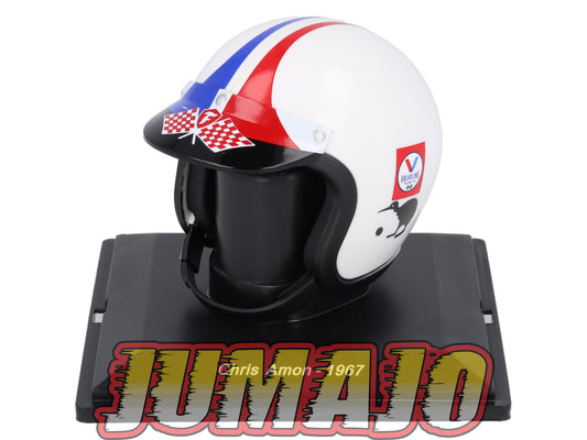 CFO28 Casque Formule 1 CENTAURIA 1/5 FERRARI : Chris Amon 1967