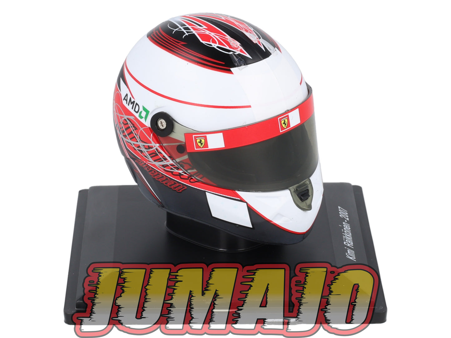CFO2 Casque Formule 1 CENTAURIA 1/5 FERRARI : Kimi Raikkonen 2007