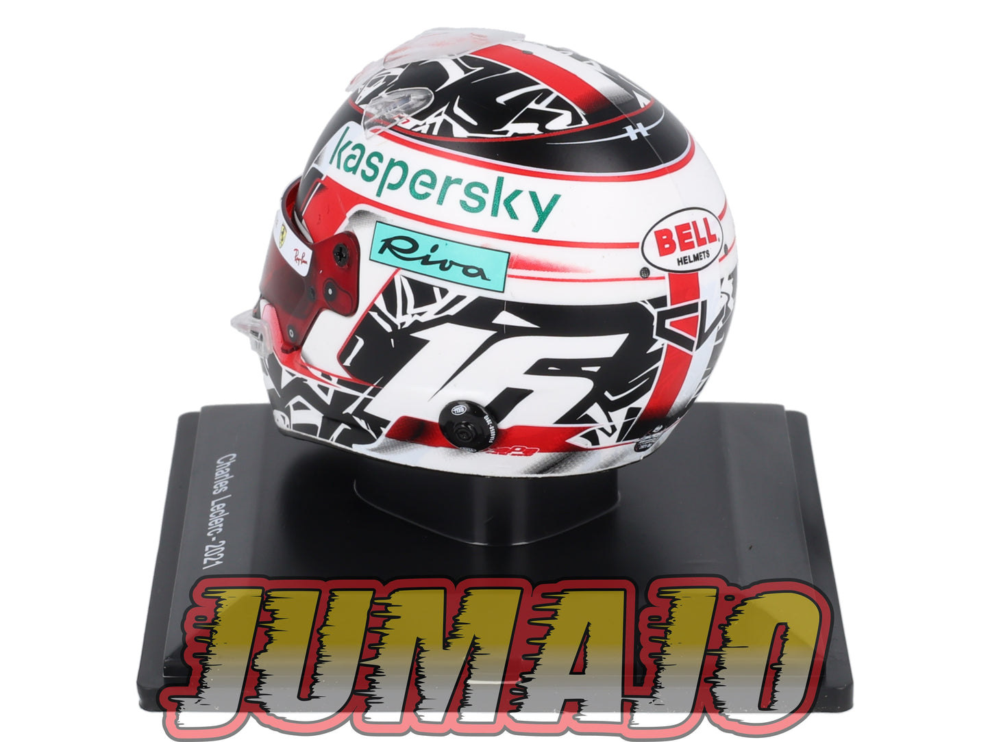 CFO3 Casque Formule 1 CENTAURIA 1/5 FERRARI : Charles Leclerc 2021