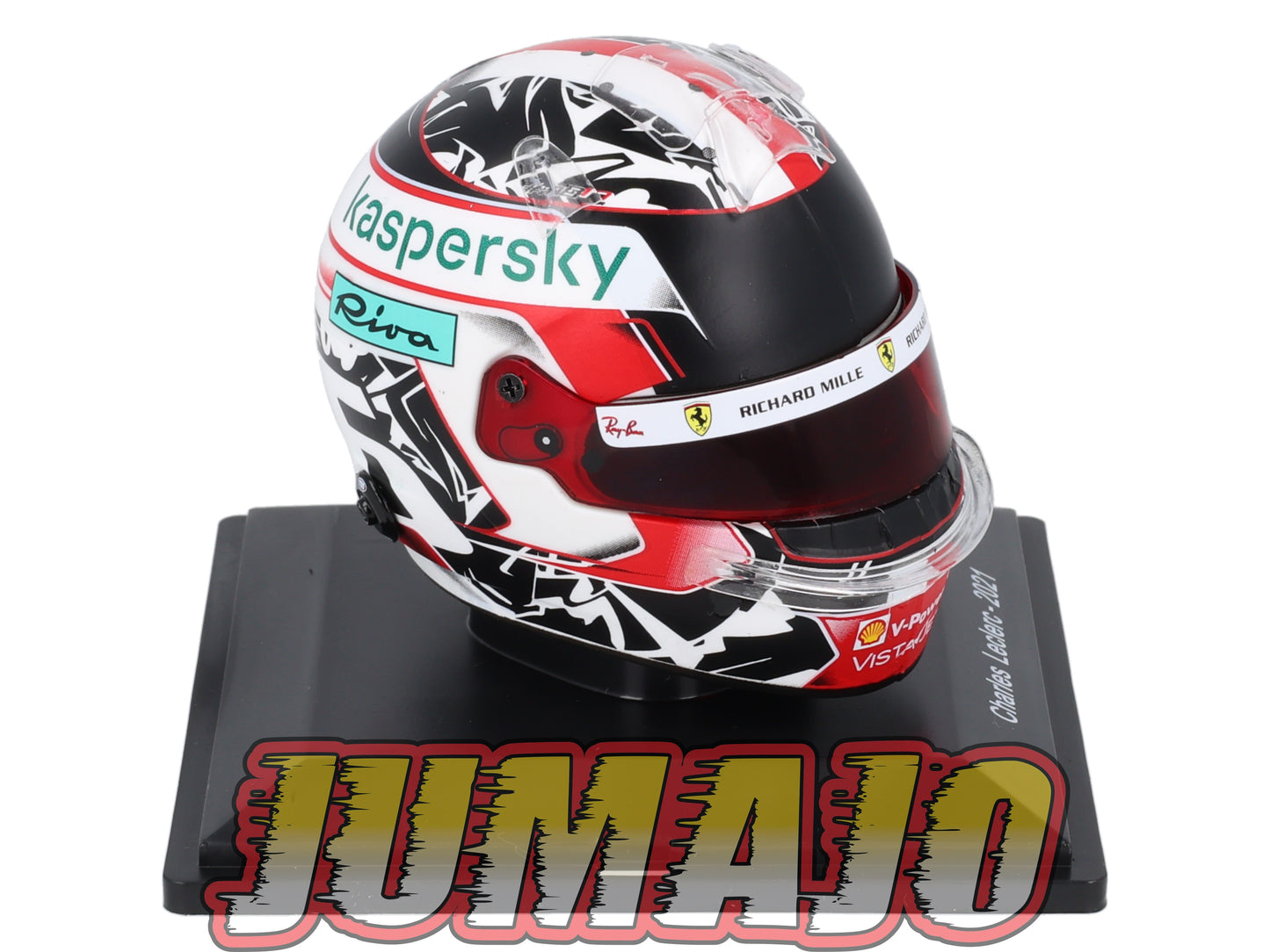 CFO3 Casque Formule 1 CENTAURIA 1/5 FERRARI : Charles Leclerc 2021
