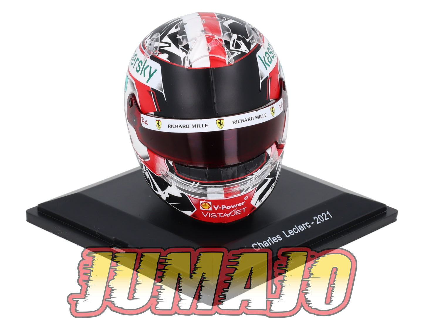 CFO3 Casque Formule 1 CENTAURIA 1/5 FERRARI : Charles Leclerc 2021
