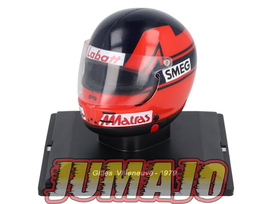 CFO4 Casque Formule 1 CENTAURIA 1/5 FERRARI : Gilles Villeneuve 1979