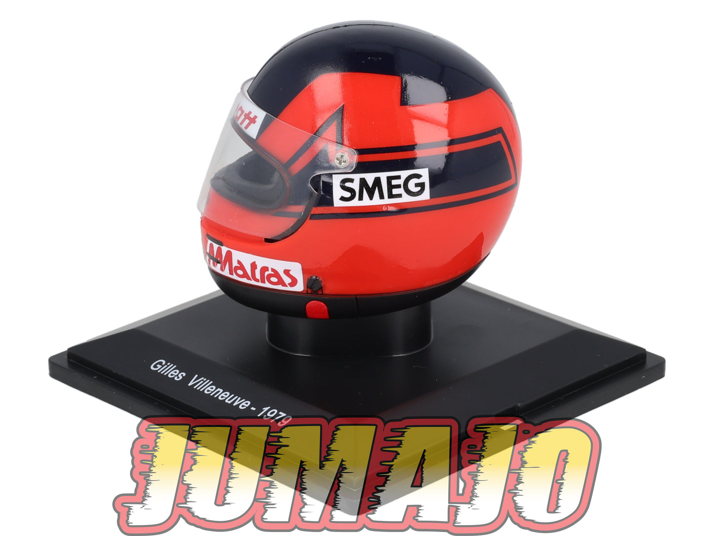 CFO4 Casque Formule 1 CENTAURIA 1/5 FERRARI : Gilles Villeneuve 1979