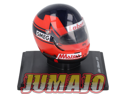 CFO4 Casque Formule 1 CENTAURIA 1/5 FERRARI : Gilles Villeneuve 1979