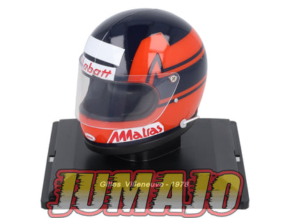 CFO50 Casque Formule 1 CENTAURIA 1/5 FERRARI : Gilles Villeneuve 1978