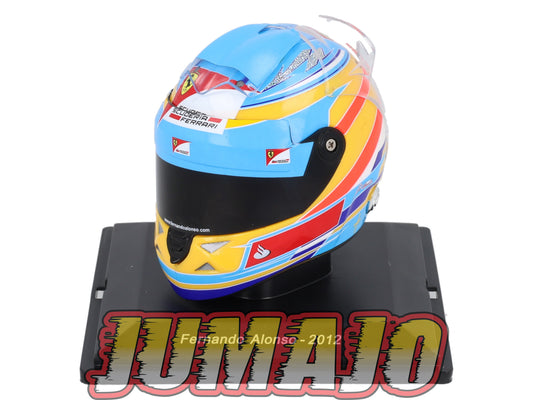 CFO5 Casque Formule 1 CENTAURIA 1/5 FERRARI : Fernando Alonso 2012