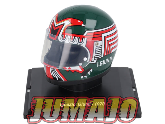 CFO65 Casque Formule 1 CENTAURIA 1/5 FERRARI : Ignazio Giunti 1970